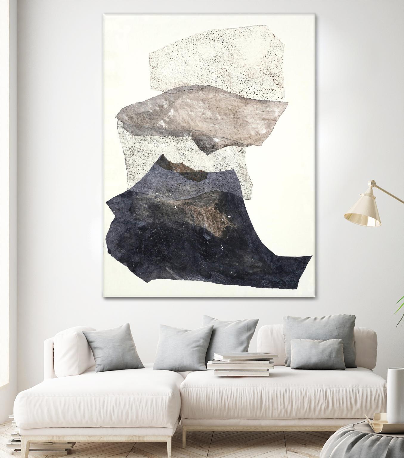 Organza 3 by Design Fabrikken on GIANT ART - multi abstracts, minimalist 