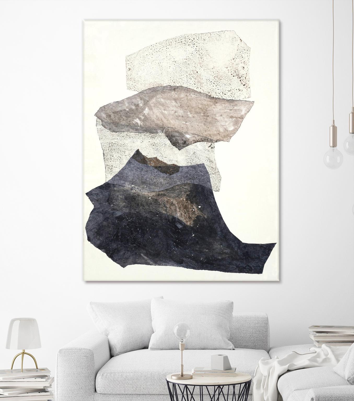 Organza 3 by Design Fabrikken on GIANT ART - multi abstracts, minimalist 