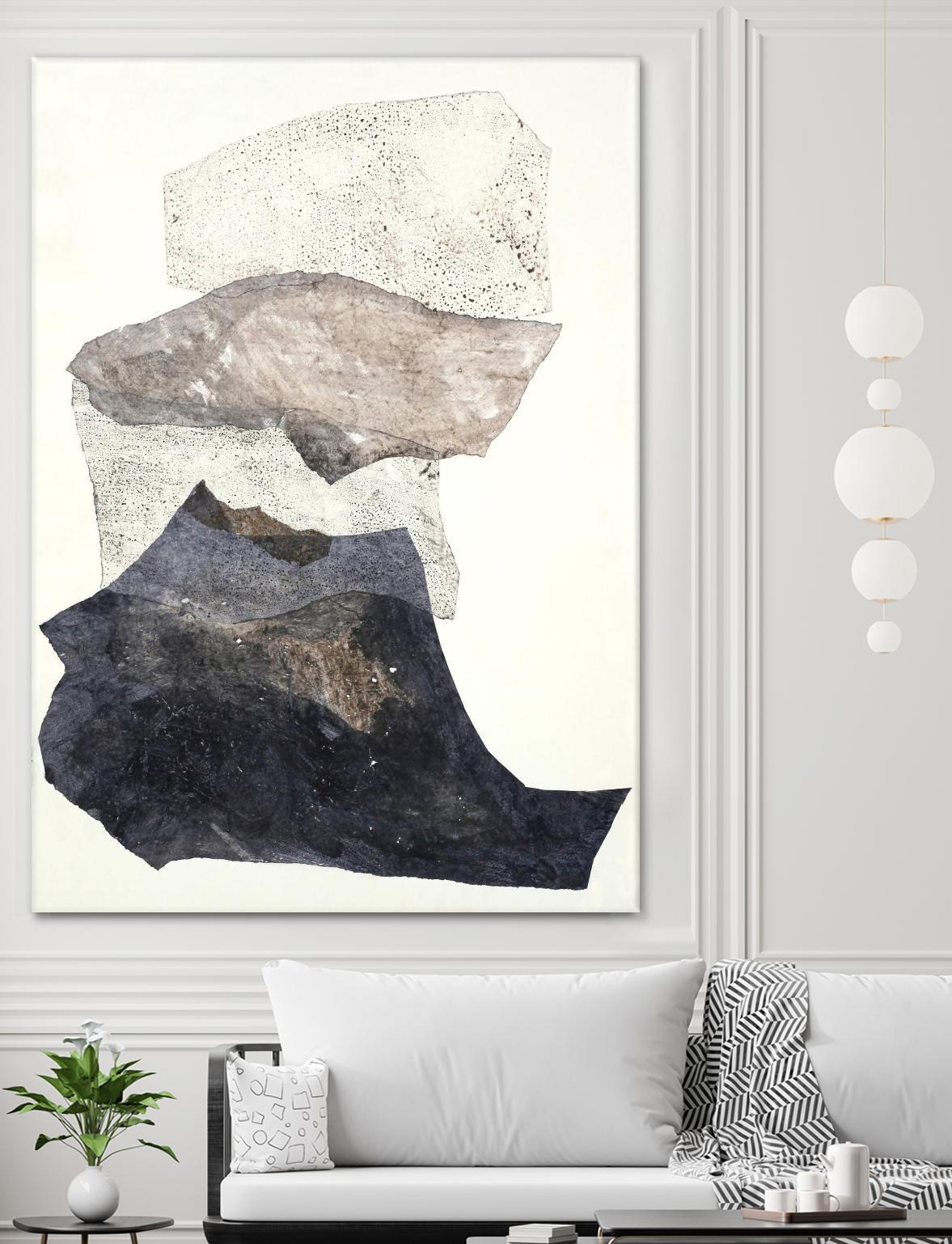 Organza 3 by Design Fabrikken on GIANT ART - multi abstracts, minimalist 