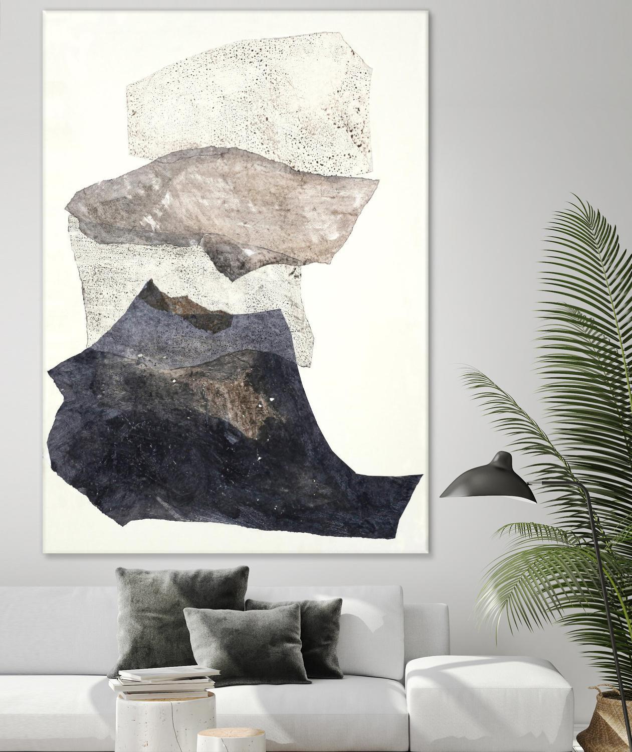 Organza 3 by Design Fabrikken on GIANT ART - multi abstracts, minimalist 