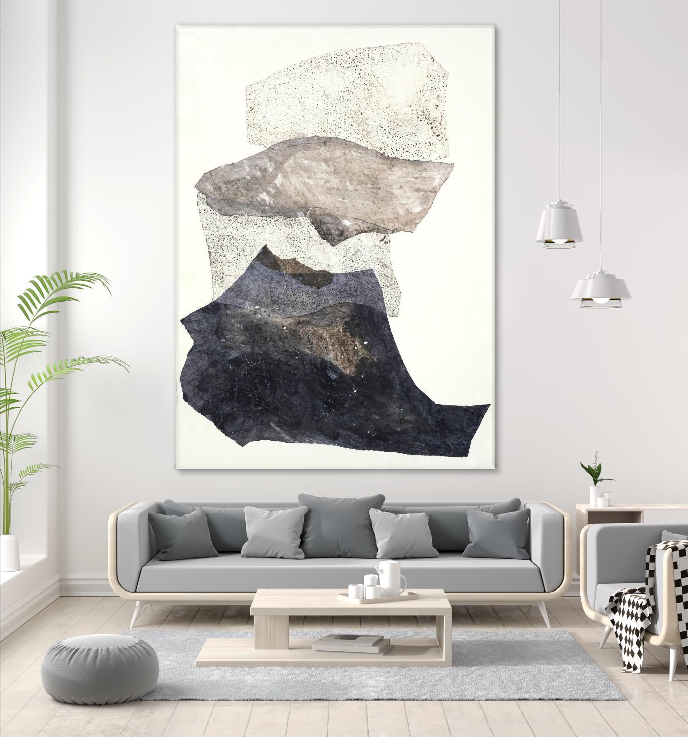 Organza 3 by Design Fabrikken on GIANT ART - multi abstracts, minimalist 