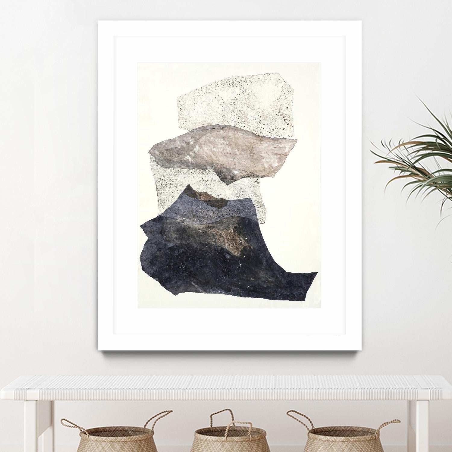 Organza 3 by Design Fabrikken on GIANT ART - multi abstracts, minimalist 