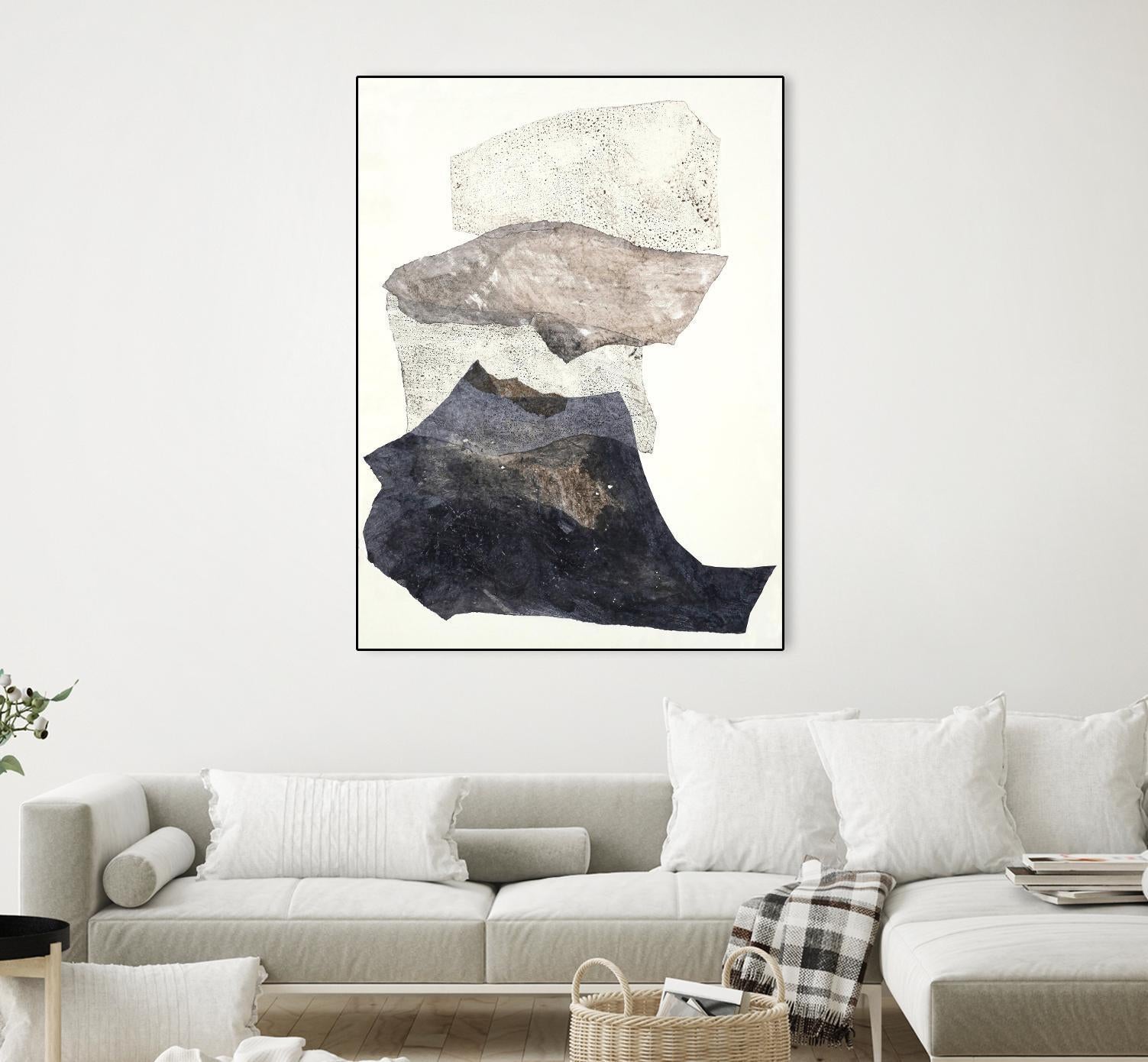Organza 3 by Design Fabrikken on GIANT ART - multi abstracts, minimalist 