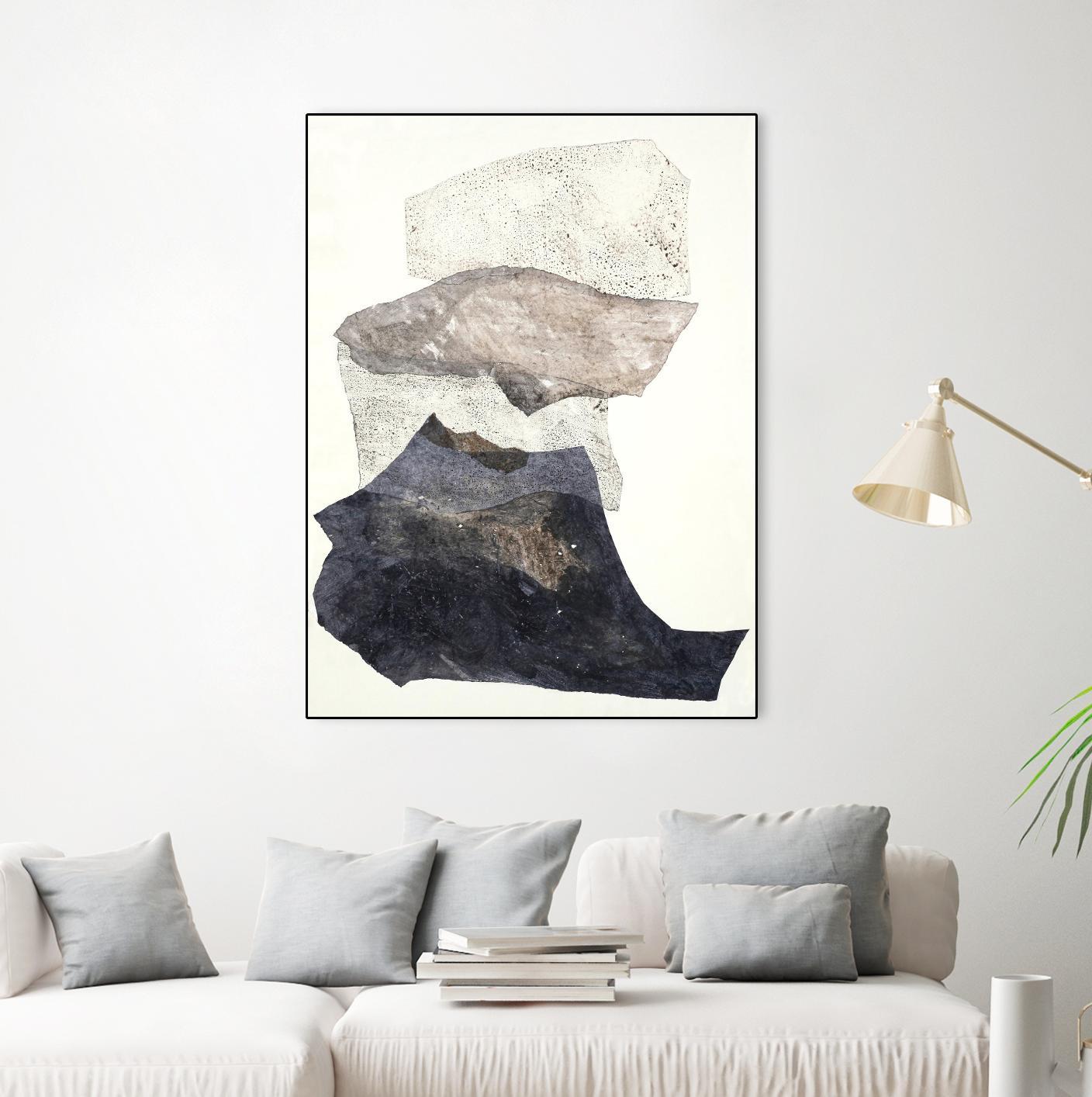 Organza 3 by Design Fabrikken on GIANT ART - multi abstracts, minimalist 