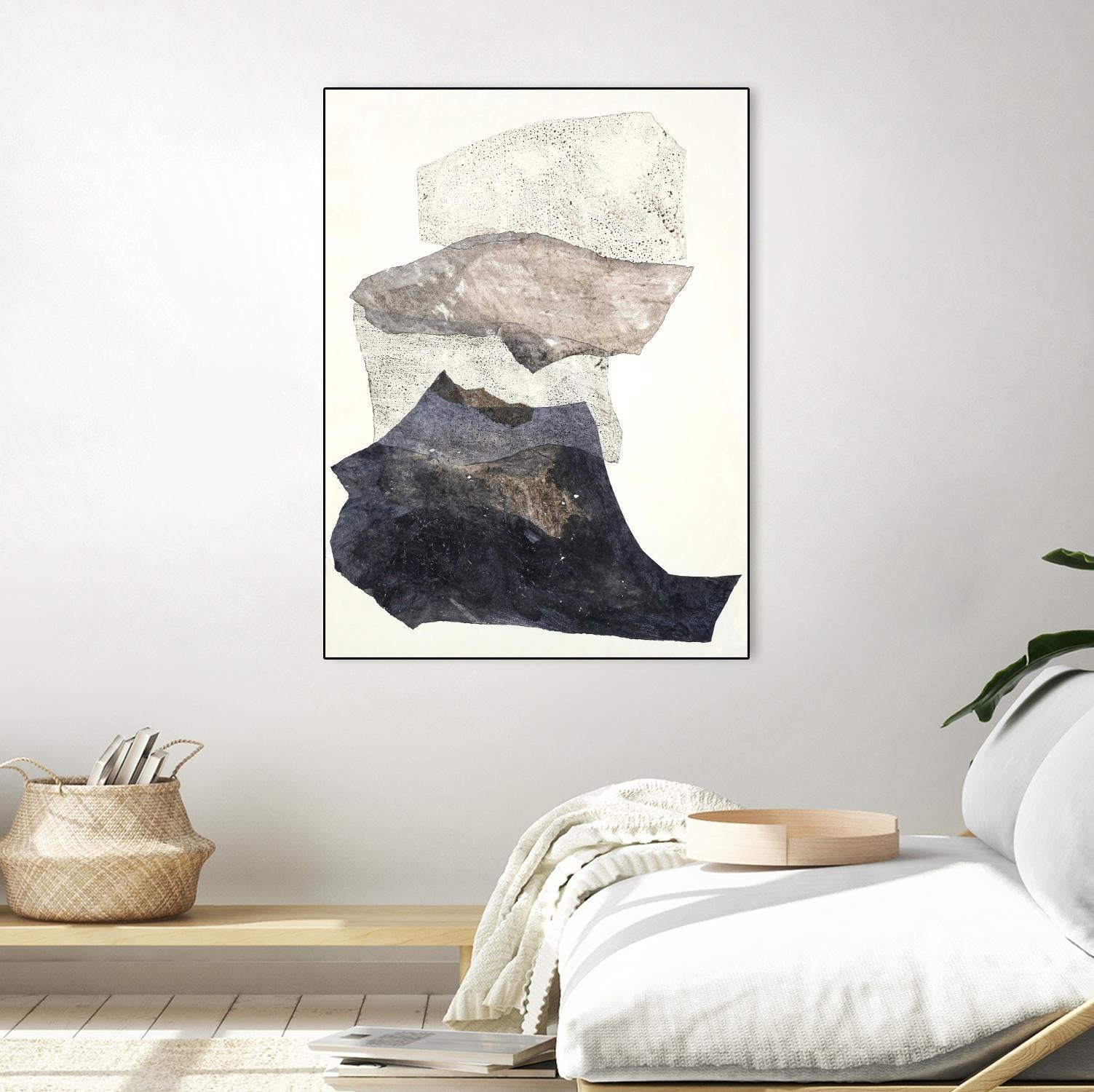 Organza 3 by Design Fabrikken on GIANT ART - multi abstracts, minimalist 