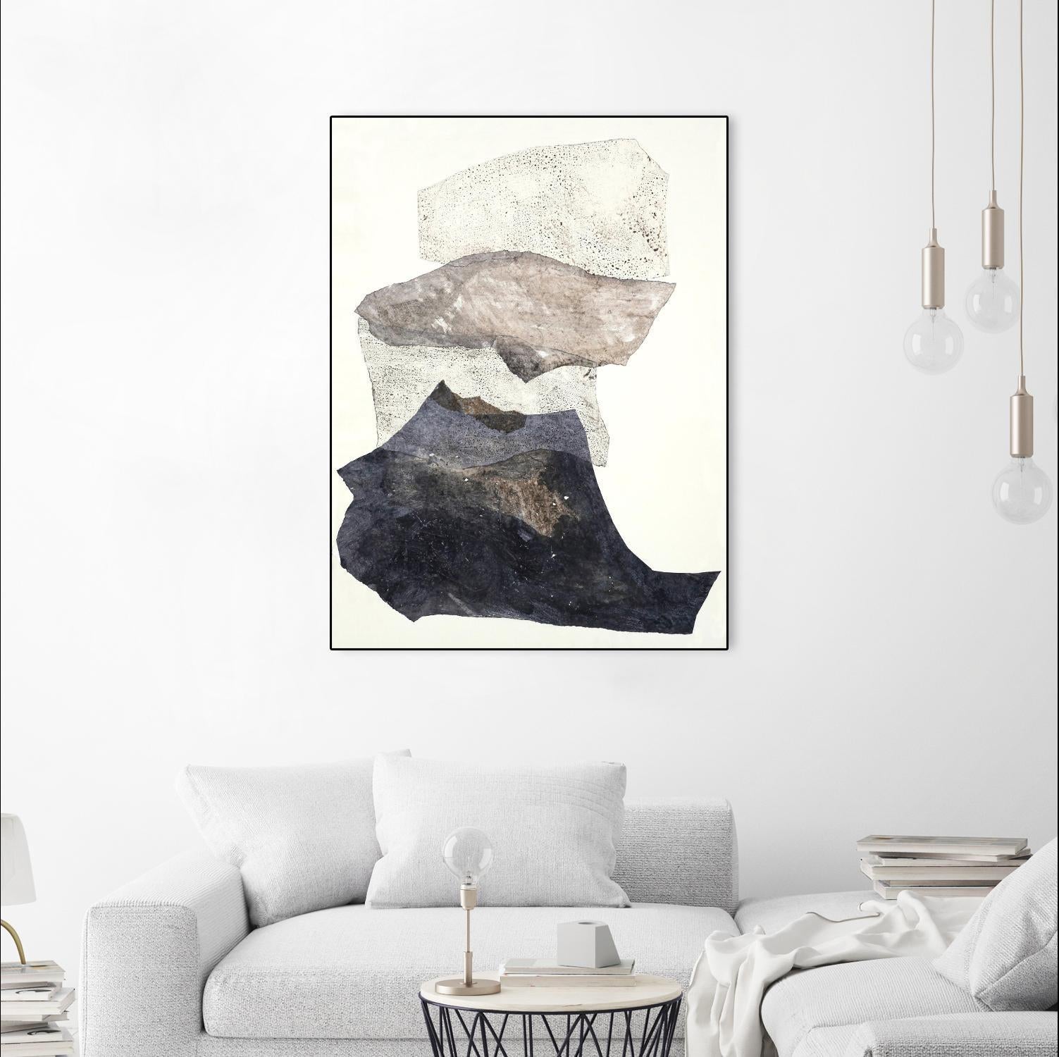 Organza 3 by Design Fabrikken on GIANT ART - multi abstracts, minimalist 