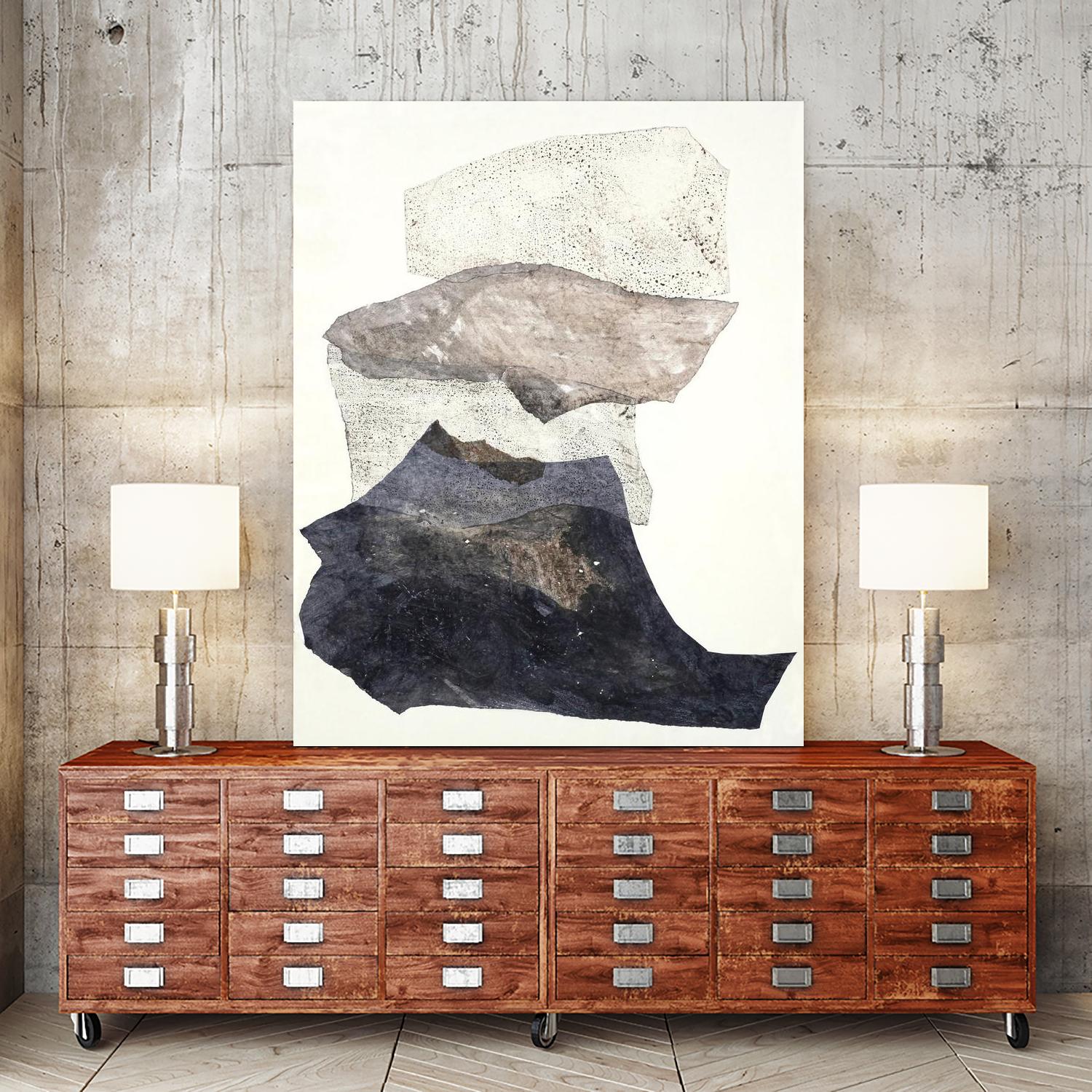 Organza 3 by Design Fabrikken on GIANT ART - multi abstracts, minimalist 