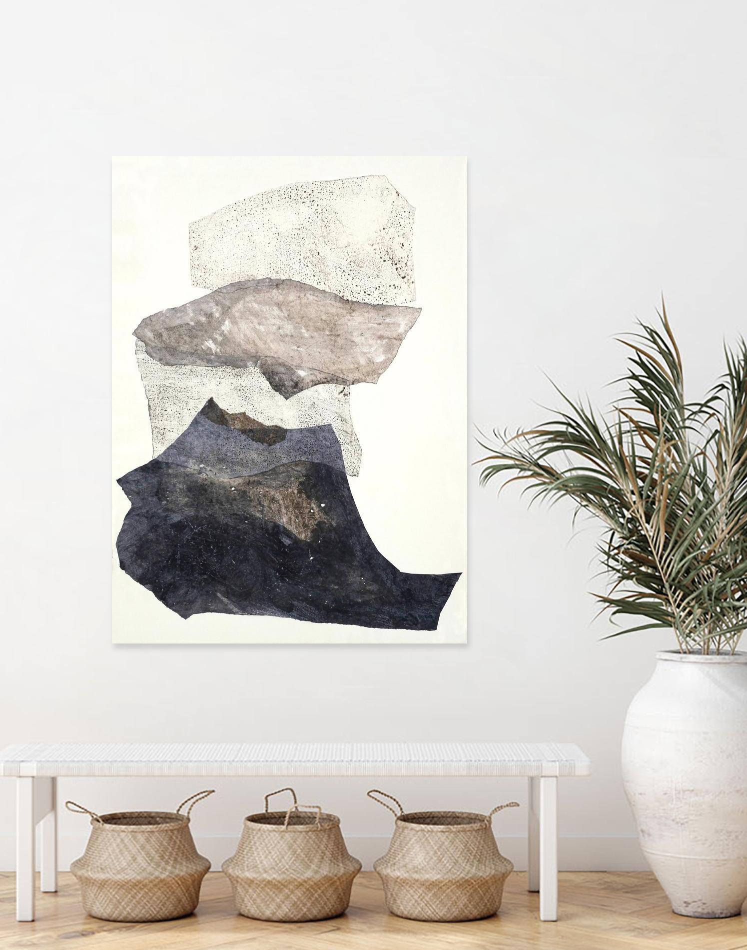 Organza 3 by Design Fabrikken on GIANT ART - multi abstracts, minimalist 