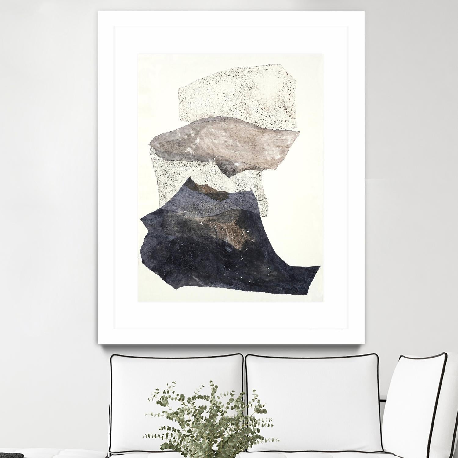 Organza 3 by Design Fabrikken on GIANT ART - multi abstracts, minimalist 