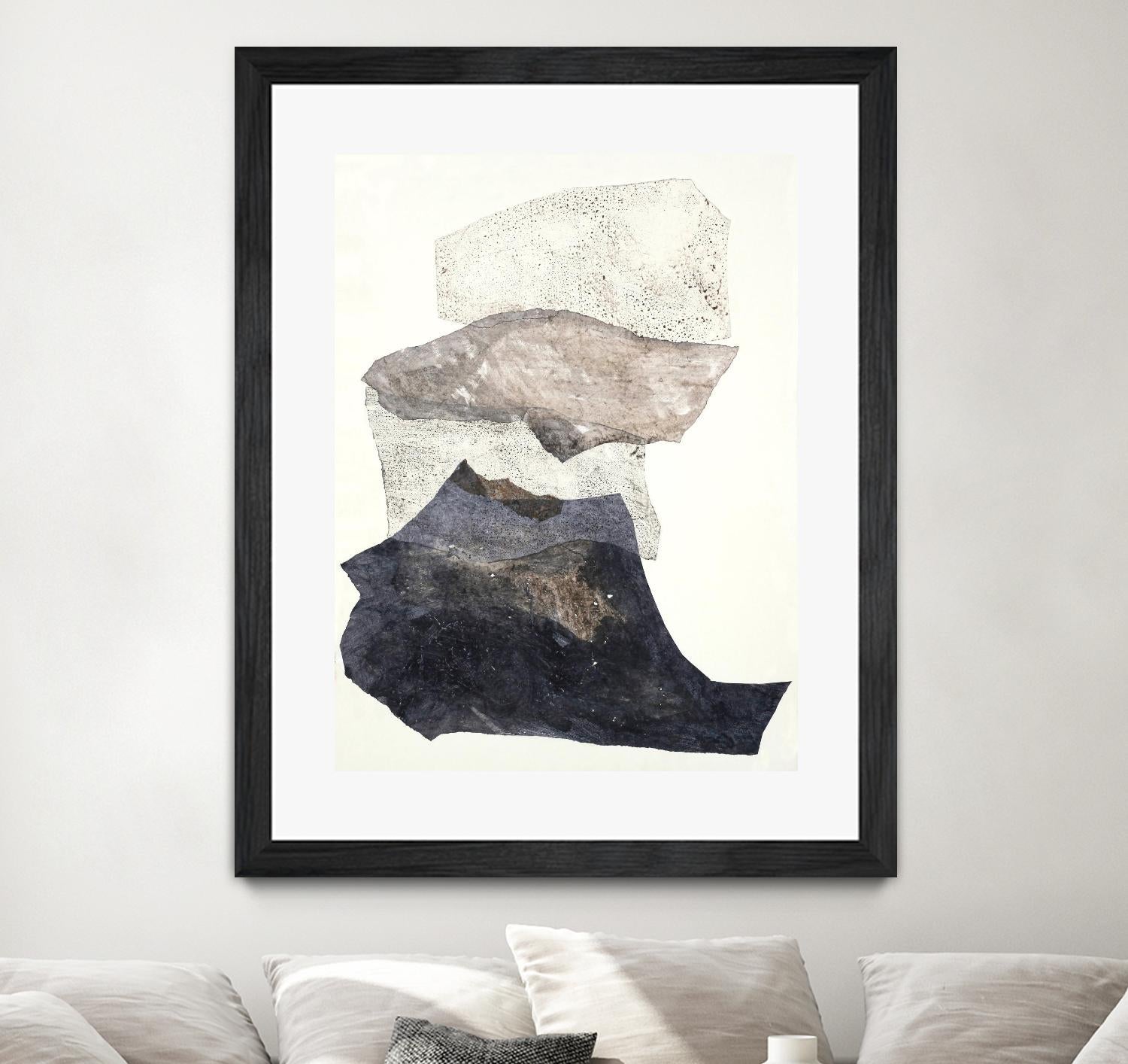 Organza 3 by Design Fabrikken on GIANT ART - multi abstracts, minimalist 