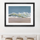 Shore Break 3 by Stephen Newstedt on GIANT ART - blue sea scene
