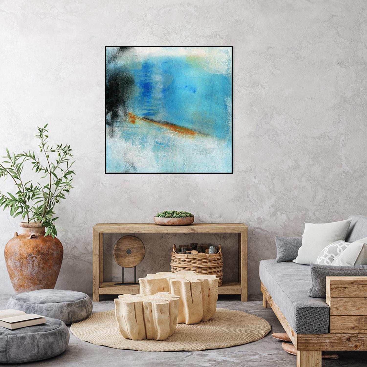 Never Grow Up 1 by Michelle Oppenheimer on GIANT ART - grey abstract