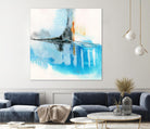 Never Grow Up 2 by Michelle Oppenheimer on GIANT ART - grey abstract