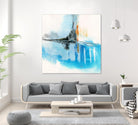 Never Grow Up 2 by Michelle Oppenheimer on GIANT ART - grey abstract