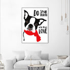 Do Small Things with Great Love by Ginger Oliphant on GIANT ART - multicolor animals; inspirational