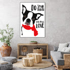 Do Small Things with Great Love by Ginger Oliphant on GIANT ART - multicolor animals; inspirational