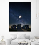 Eclipse at Carhenge by Dale O‚ÄôDell on GIANT ART - multicolor photography; landscapes