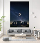Eclipse at Carhenge by Dale O‚ÄôDell on GIANT ART - multicolor photography; landscapes