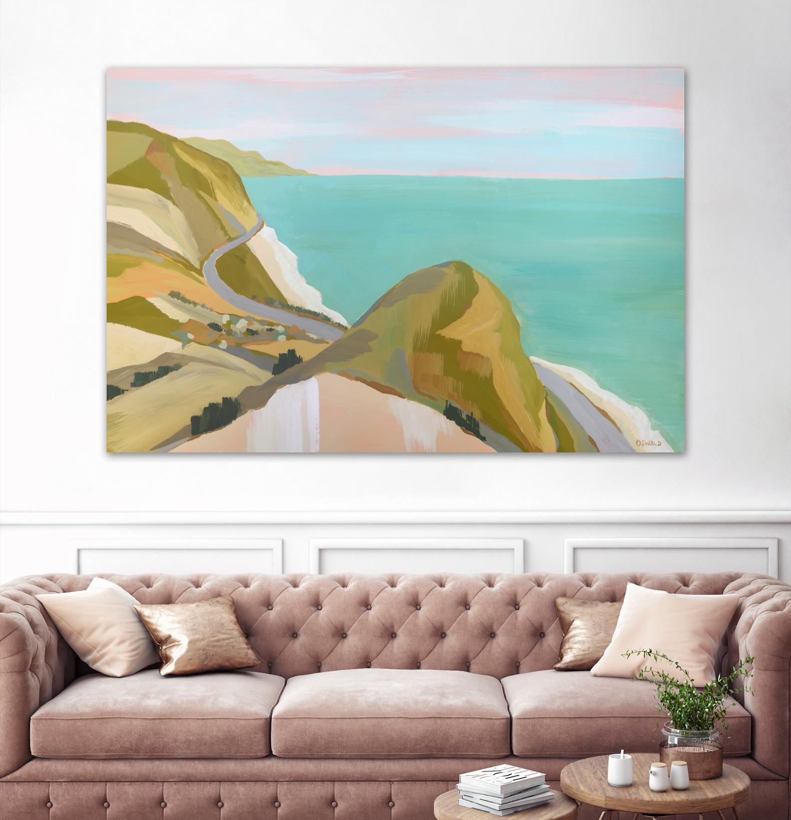 Big Sycamore Canyon by Pete Oswald on GIANT ART - multicolor landscapes; coastal
