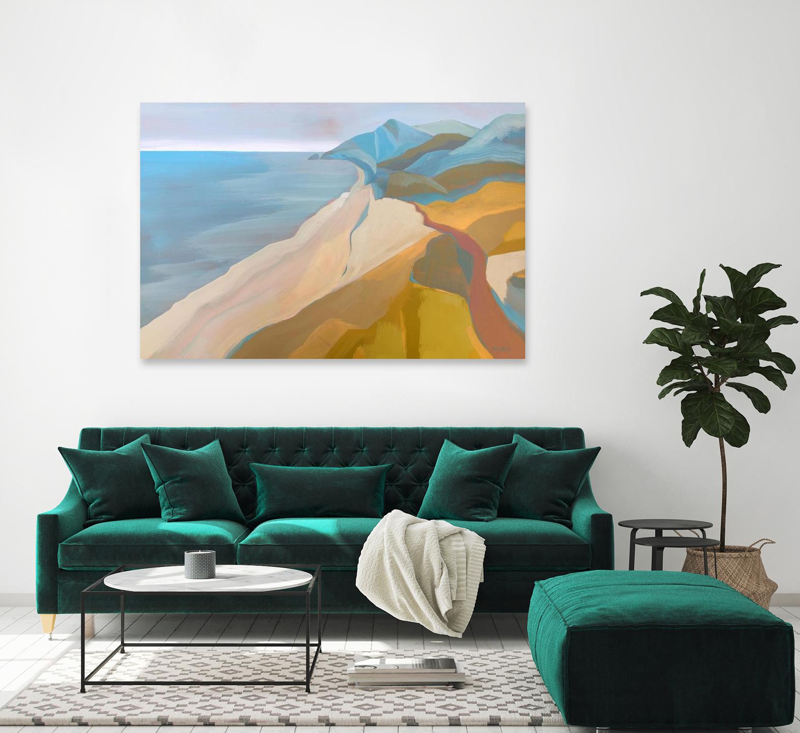 Point Mugu by Pete Oswald on GIANT ART - multicolor landscapes; coastal