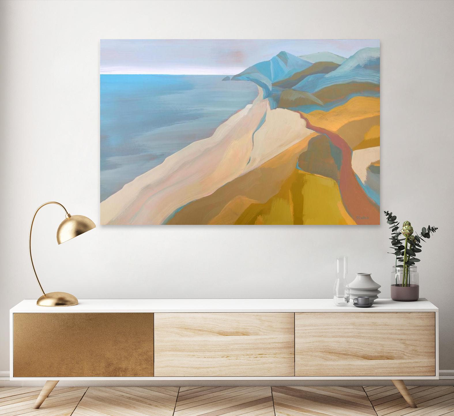 Point Mugu by Pete Oswald on GIANT ART - multicolor landscapes; coastal