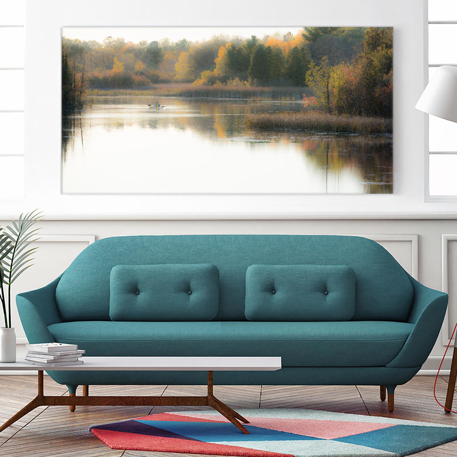 Calming Waters by Matthew Platz on GIANT ART - multicolor photography; landscapes
