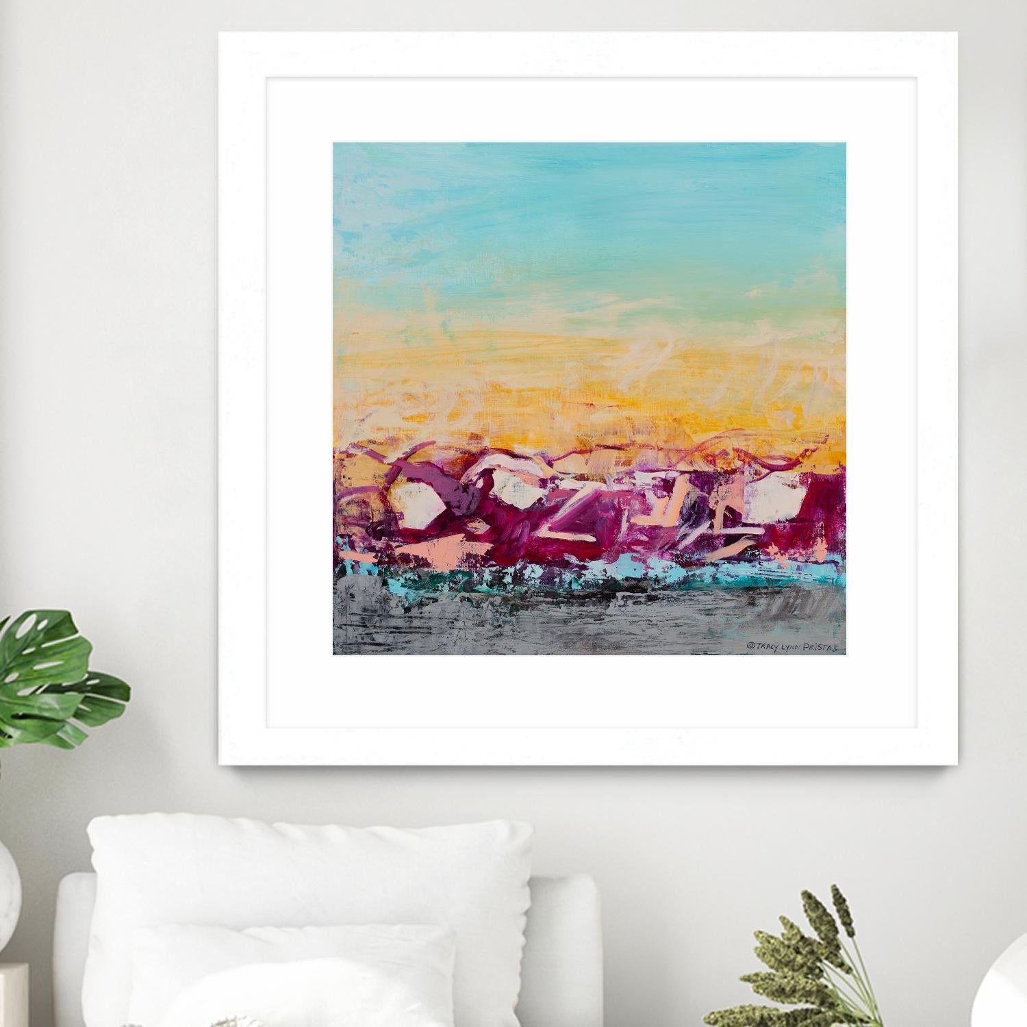 Whispered Wanderlust III by Tracy Lynn Pristas on GIANT ART - multicolor abstracts; contemporary