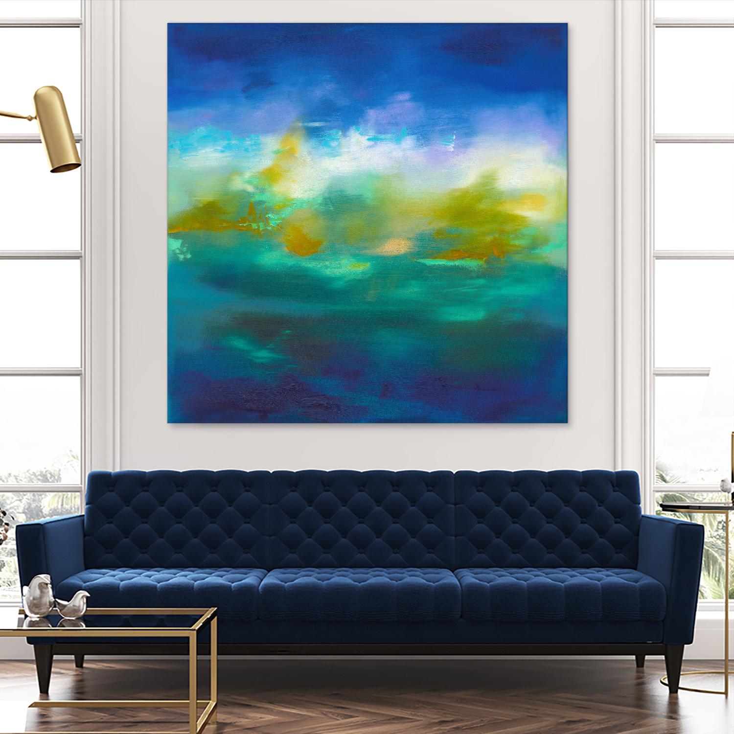 Fulfilled Longing by Sarah Parsons on GIANT ART - multicolor abstracts; contemporary