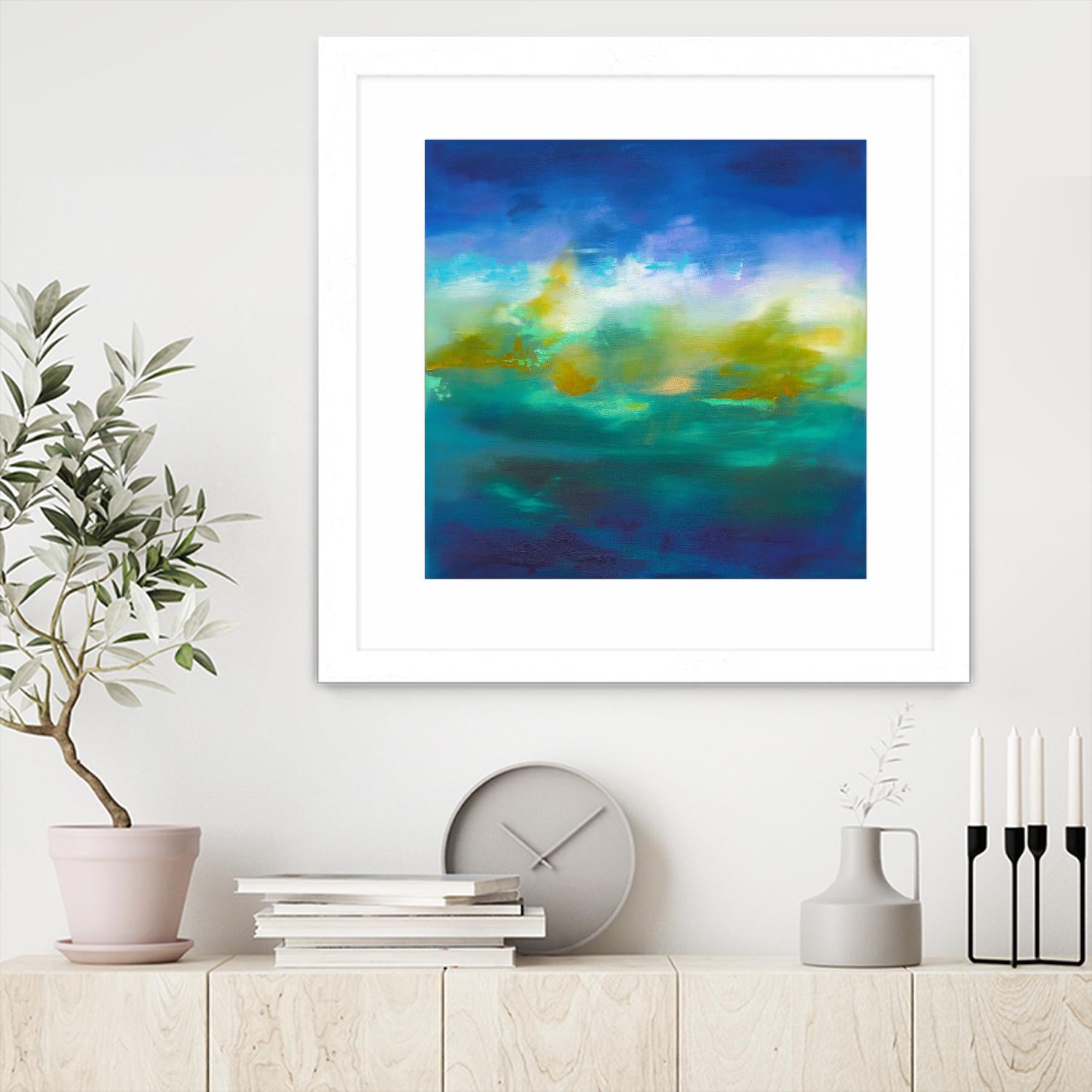 Fulfilled Longing by Sarah Parsons on GIANT ART - multicolor abstracts; contemporary