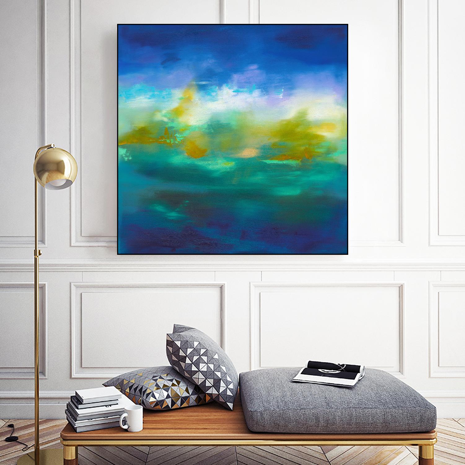 Fulfilled Longing by Sarah Parsons on GIANT ART - multicolor abstracts; contemporary