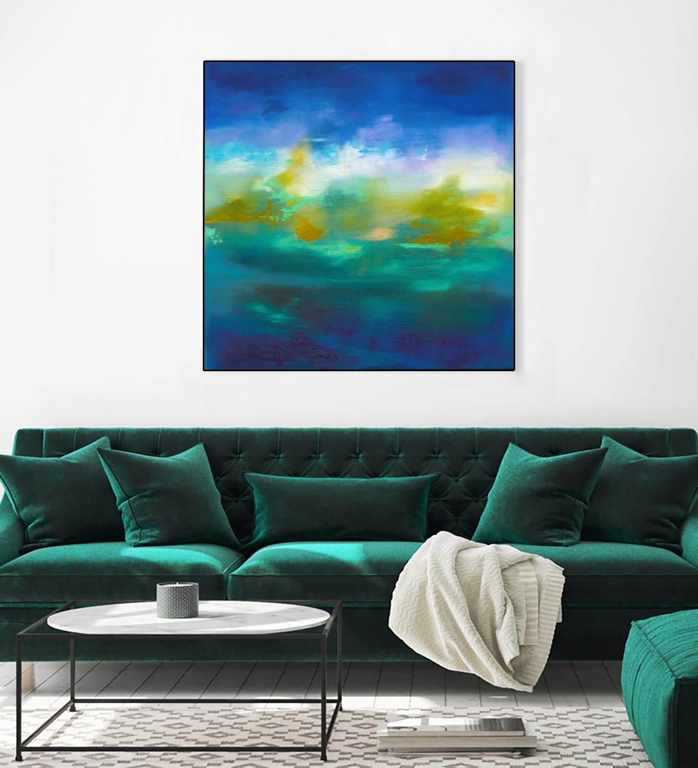 Fulfilled Longing by Sarah Parsons on GIANT ART - multicolor abstracts; contemporary