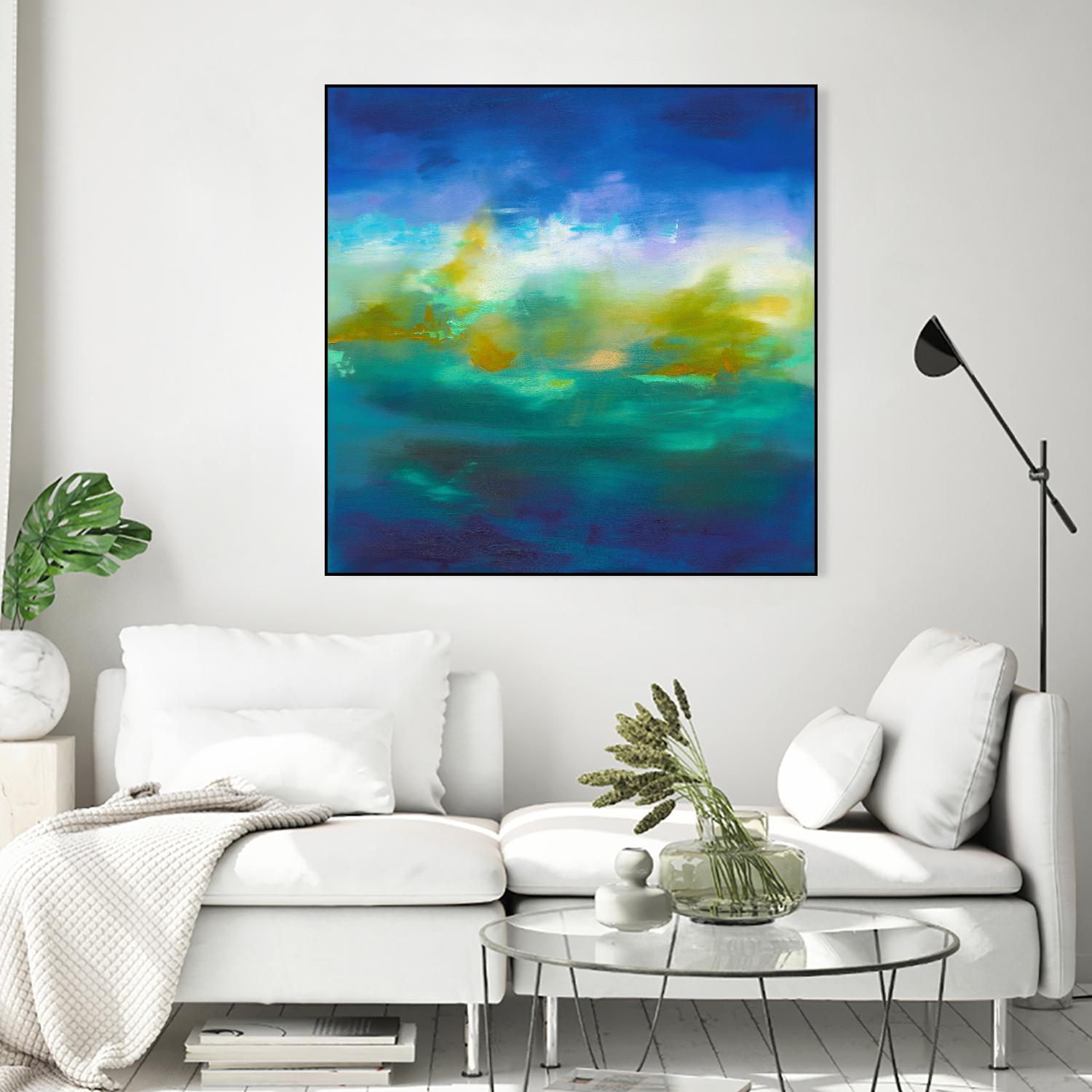 Fulfilled Longing by Sarah Parsons on GIANT ART - multicolor abstracts; contemporary
