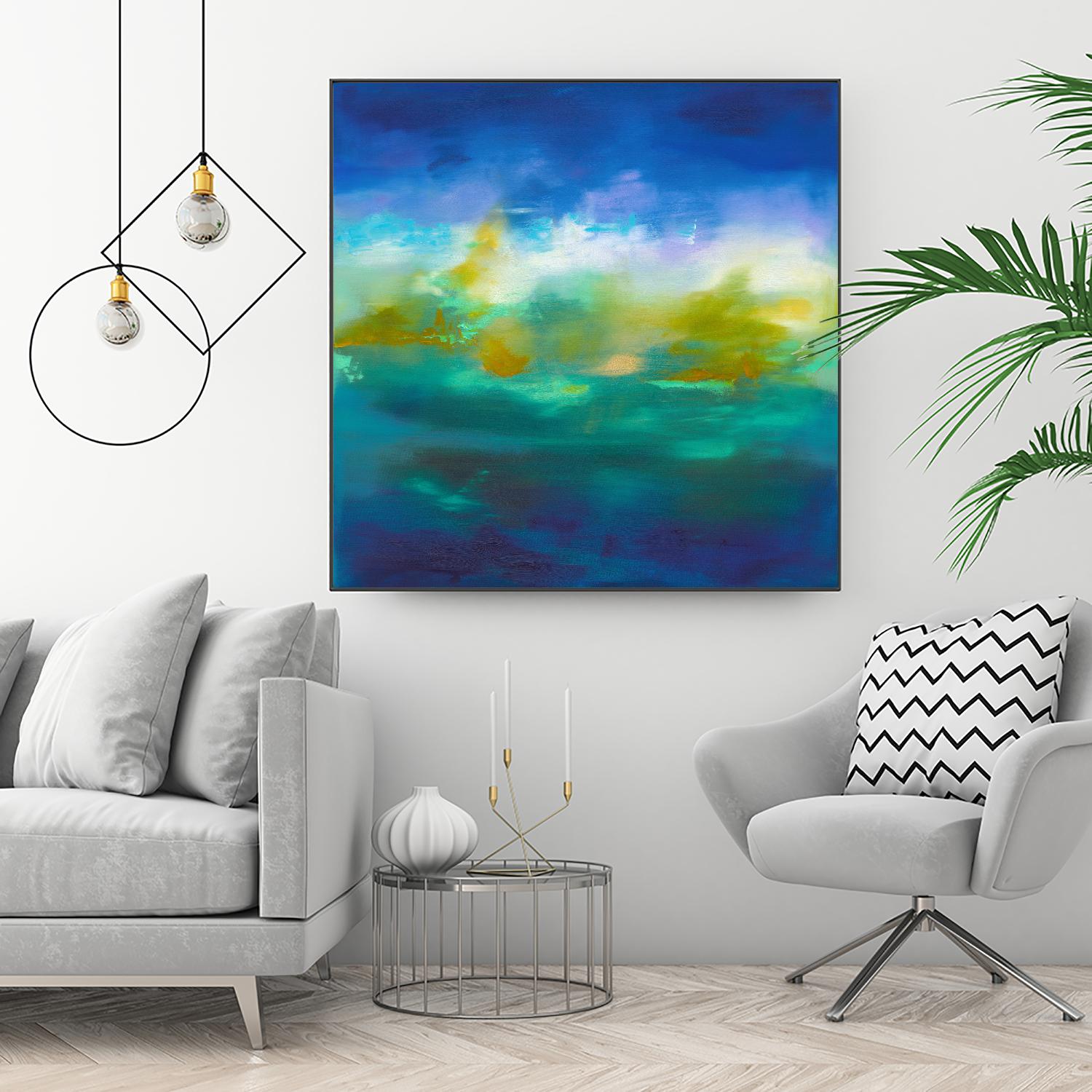 Fulfilled Longing by Sarah Parsons on GIANT ART - multicolor abstracts; contemporary