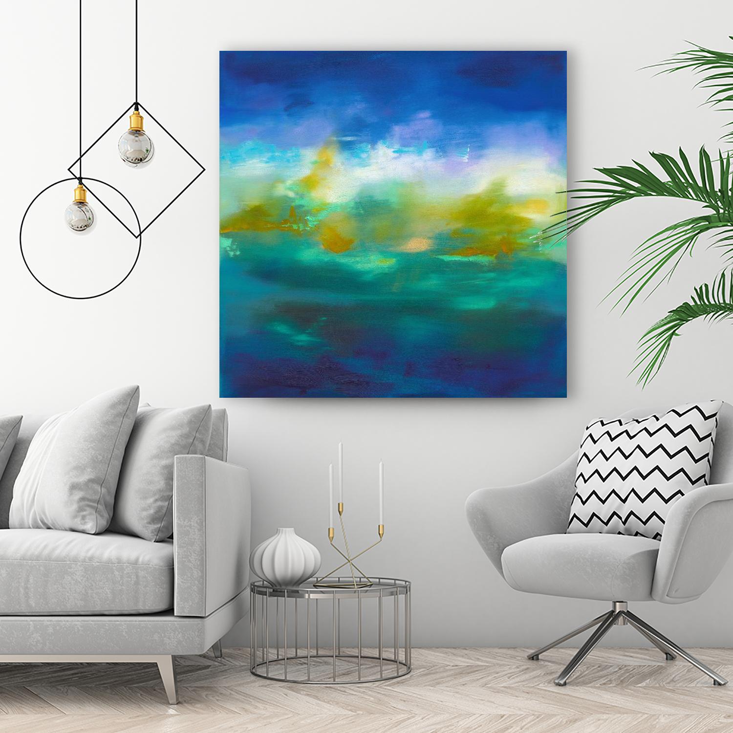 Fulfilled Longing by Sarah Parsons on GIANT ART - multicolor abstracts; contemporary