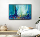 Here and There by Sarah Parsons on GIANT ART - multicolor abstracts; contemporary