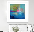 Water Garden by Sarah Parsons on GIANT ART - multicolor abstracts; contemporary