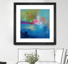 Water Garden by Sarah Parsons on GIANT ART - multicolor abstracts; contemporary
