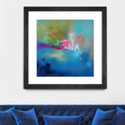 Water Garden by Sarah Parsons on GIANT ART - multicolor abstracts; contemporary