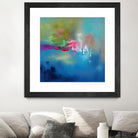 Water Garden by Sarah Parsons on GIANT ART - multicolor abstracts; contemporary