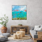 Cerulean Escapes II by Tracy Lynn Pristas on GIANT ART - multicolor abstracts; contemporary