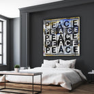 Peace by Sven Pfrommer on GIANT ART - multi inspirational, novelty, urban/pop surrealism, design/type