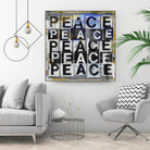Peace by Sven Pfrommer on GIANT ART - multi inspirational, novelty, urban/pop surrealism, design/type
