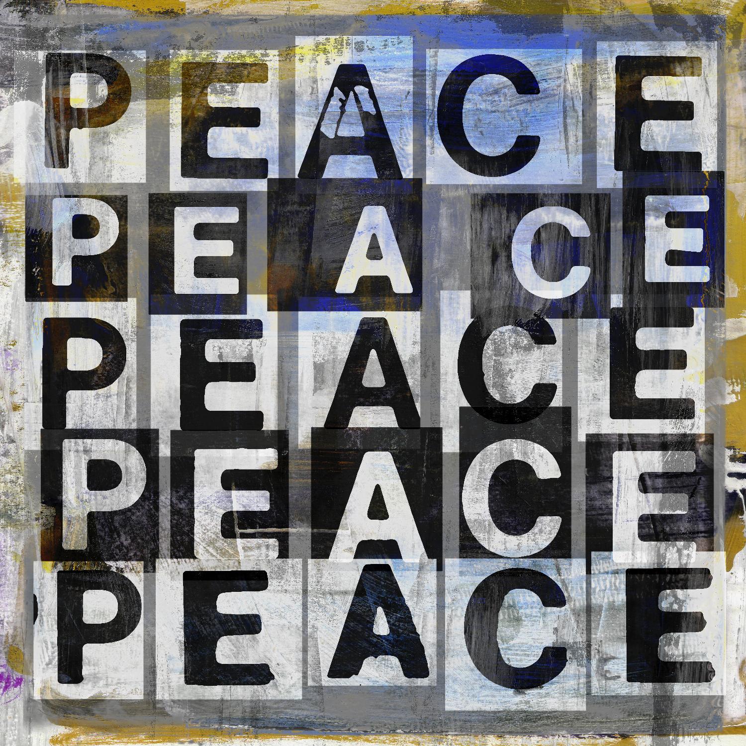 Peace by Sven Pfrommer on GIANT ART - multi inspirational, novelty, urban/pop surrealism, design/type