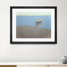 White Dory by John Rufo on GIANT ART - multi coastal, contemporary, landscapes, boats, ocean