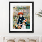 The Two Sisters, On the Terrace, 1881 by Pierre Auguste Renoir on GIANT ART - masters museum