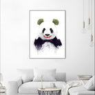 Joker Face by Balazs Solti on GIANT ART - white animals