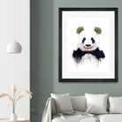 Joker Face by Balazs Solti on GIANT ART - white animals