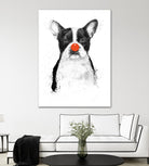I'm Not Your Clown by Balazs Solti on GIANT ART - white animals
