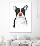 I'm Not Your Clown by Balazs Solti on GIANT ART - white animals