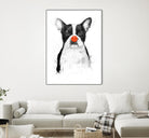 I'm Not Your Clown by Balazs Solti on GIANT ART - white animals